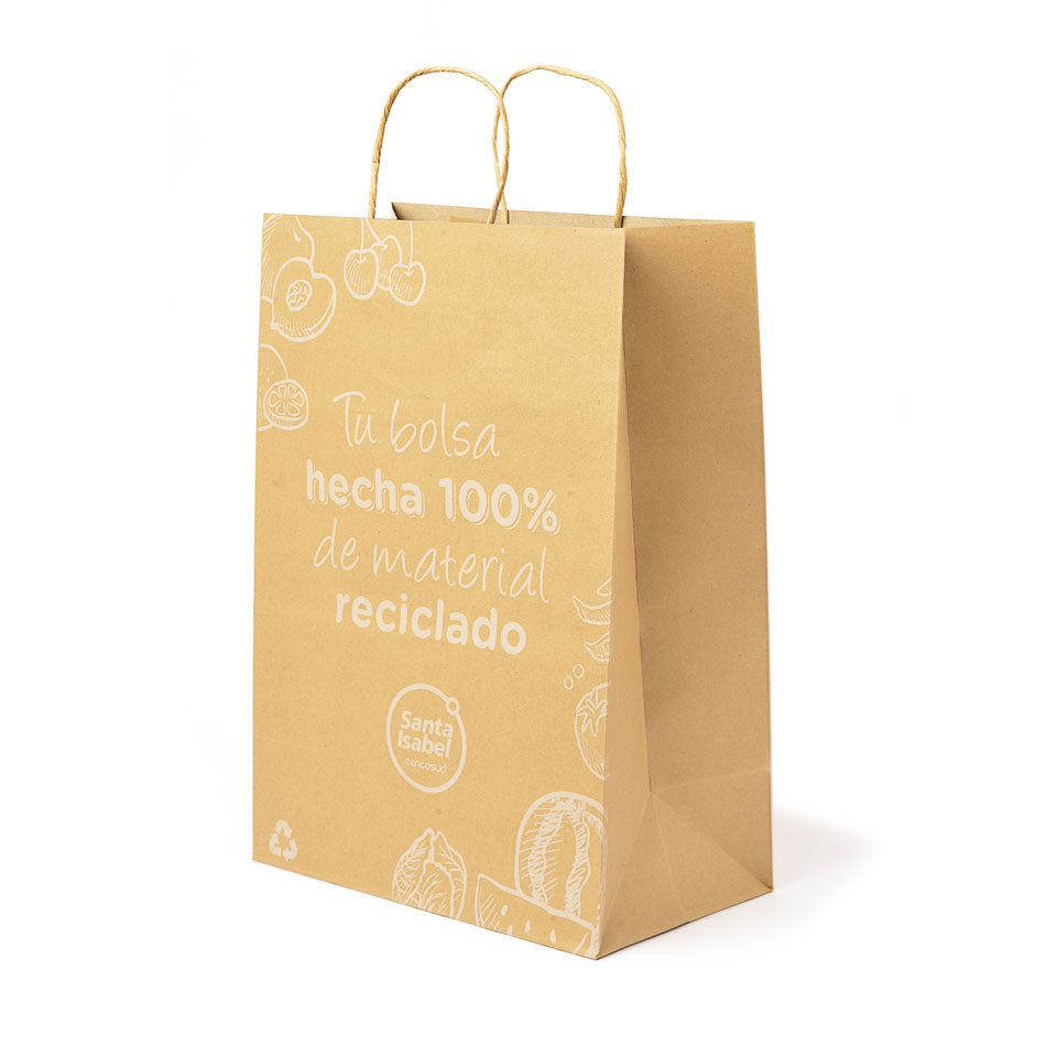 Bolsa papel reciclado Sta. Isabel