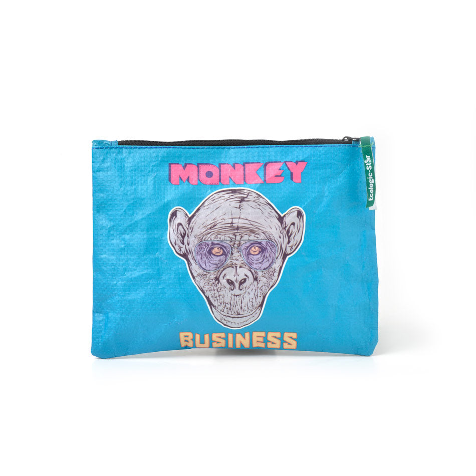 Zipper pouches Monkey