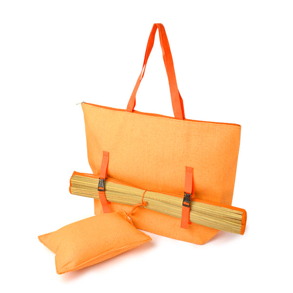 Bolso playa papel - set