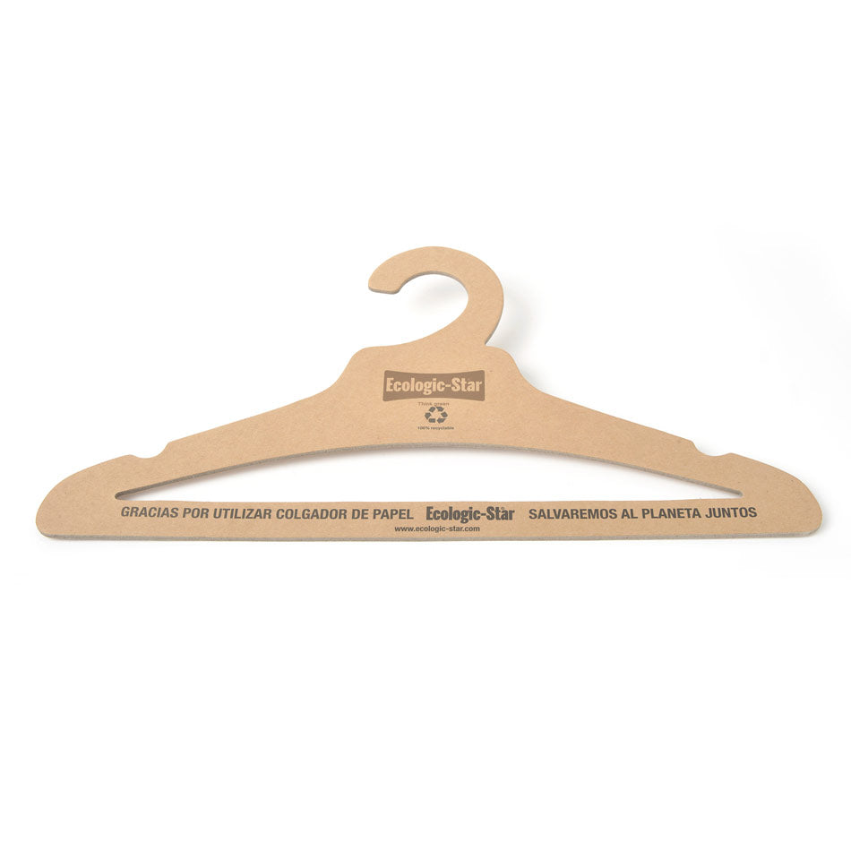 Colgador papel reciclado