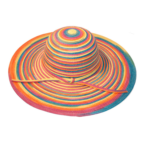 Sombrero mujer papel