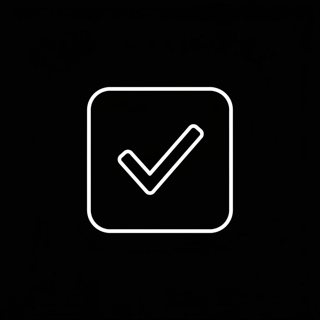 Icono checkbox